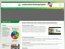 Tablet Screenshot of bdb-schleswig-holstein.de